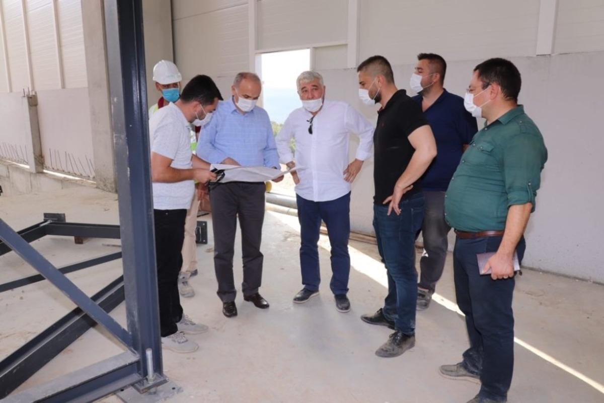 D&uuml;zce&rsquo;de ki &ccedil;&ouml;p ayrıştırma tesisi hızla y&uuml;kseliyor