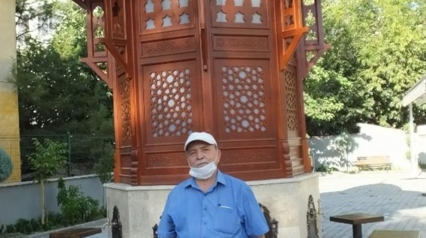 Burhaniye&rsquo;de yeni camiye hayırseverden Osmanlı şadırvanı