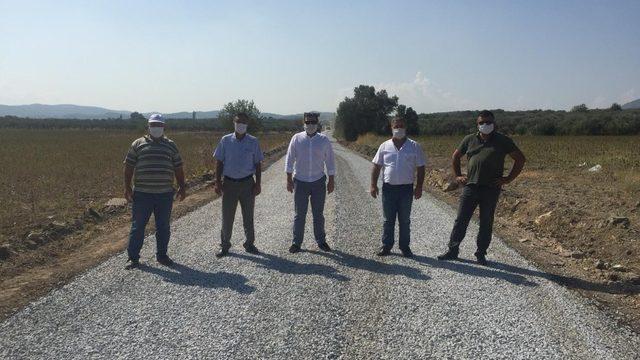 Manisa’nın yollarında asfalt mesaisi