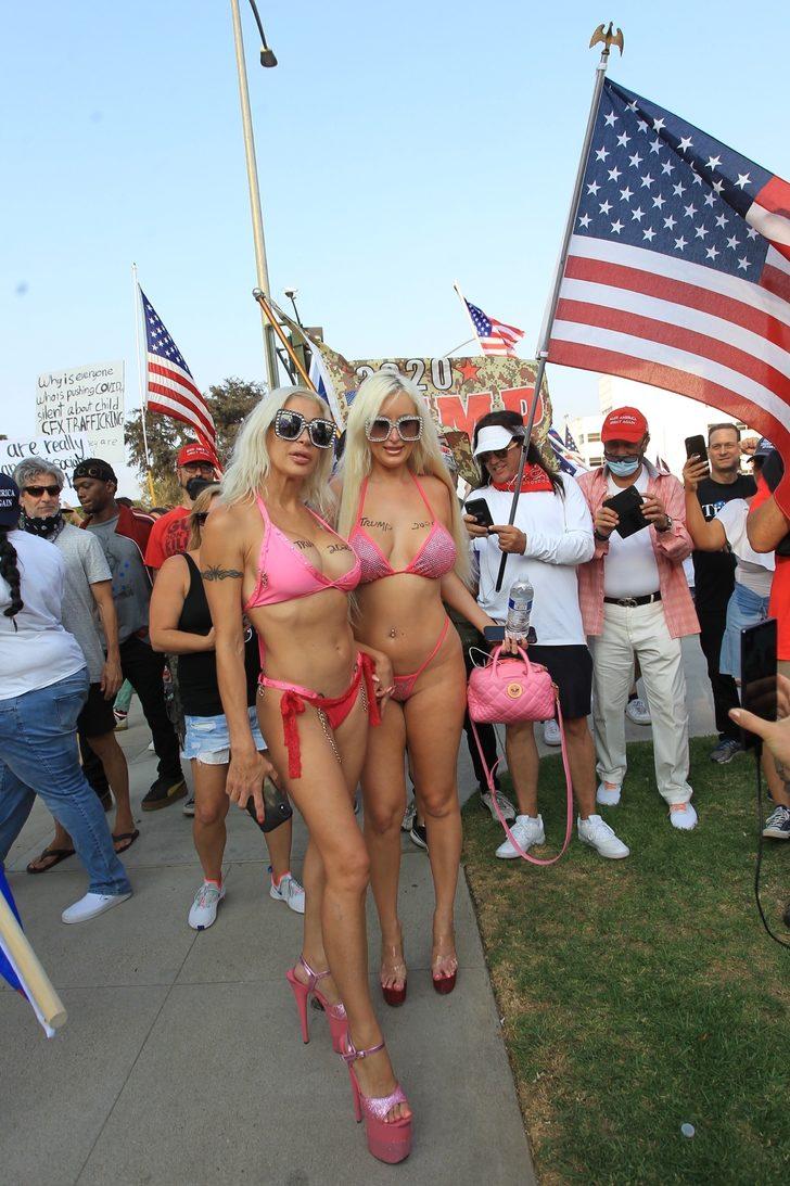 Frenchy Morgan Trump'ı böyle destekledi G5