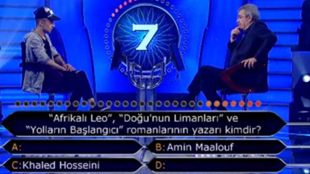 'Kim Milyoner Olmak İster' yarışmasında bir ilk