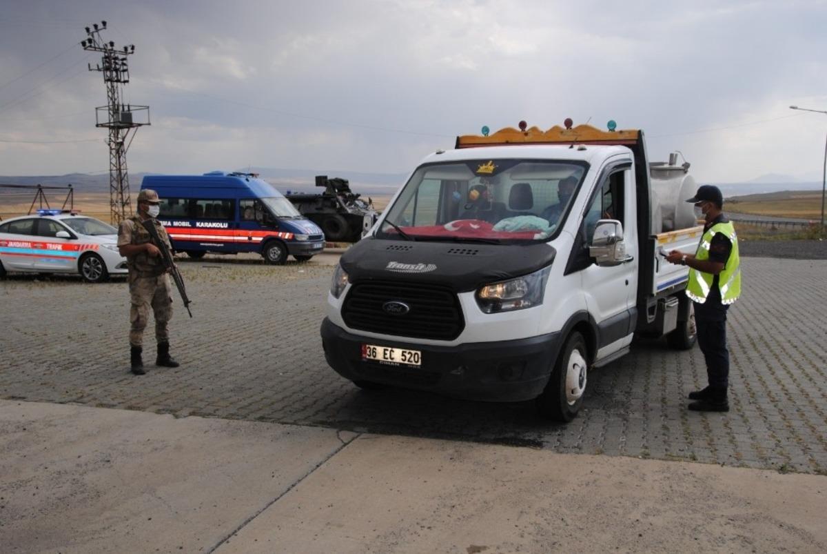 Kars&rsquo;ta 78 araca 44 bin lira ceza kesildi