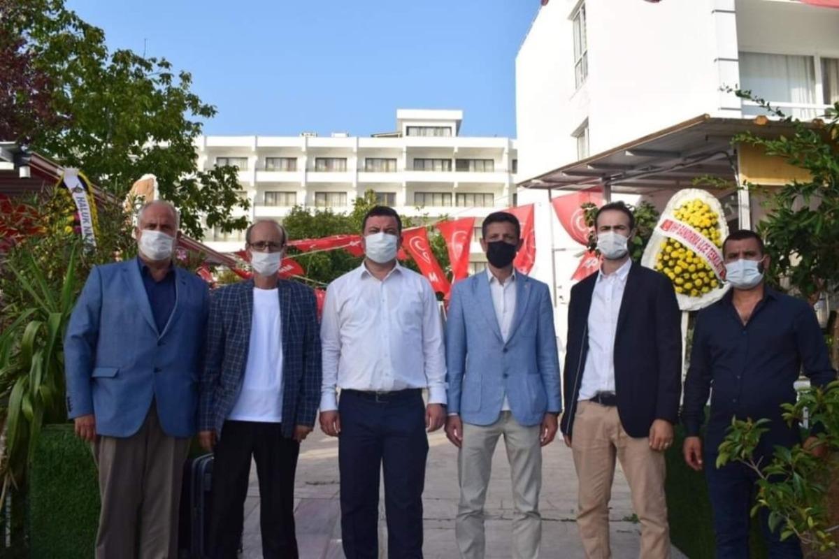 Erdek MHP&rsquo;de Fatih Bağcı g&uuml;ven tazeledi