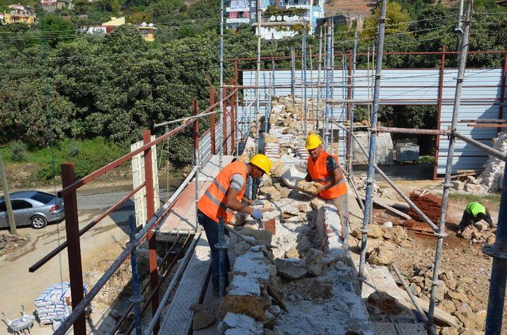 Alanya Gülevşen Cami’nin restore çalışmaları sürüyor G3