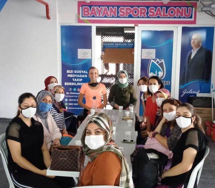 Yunusemreli kadınlardan Millet Çarşısı spor salonuna yoğun ilgi G2