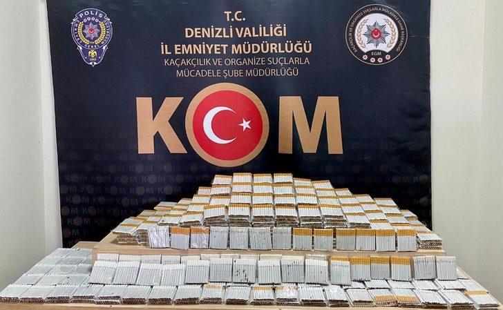 Denizli emniyetinden kaçakçılara darbe G3