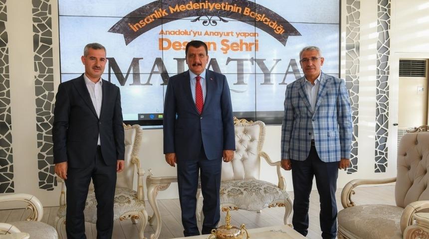 Başkanlardan hep birlikte hizmet temennisi