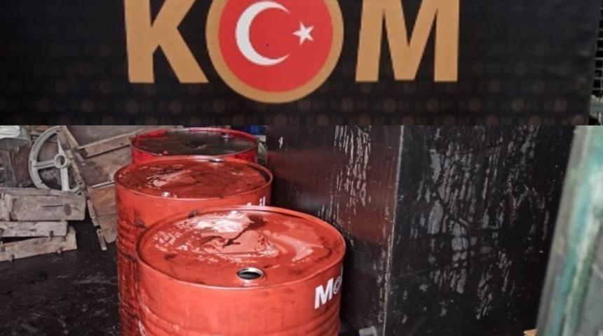 Denizli&rsquo;de 3 bin litre ka&ccedil;ak akaryakıt yakalandı