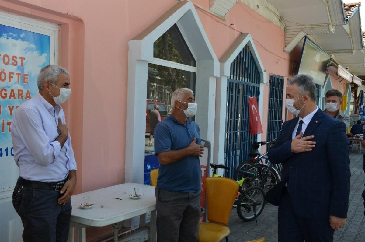Topaloğlu: &ldquo;Amacımız esnafımızla istişare etmek, fikir alışverişinde bulunmak&rdquo;