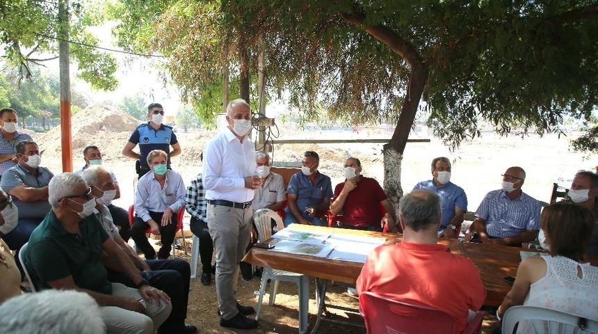 Akdeniz Belediyesi’nden muhtarlara destek