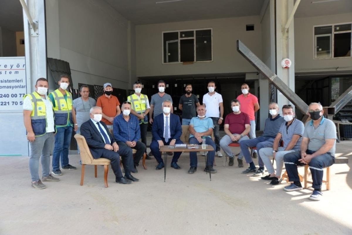 Hendek K&uuml;&ccedil;&uuml;k Sanayi sitesinde, alt ve &uuml;st yapı &ccedil;alışmalarının başladı