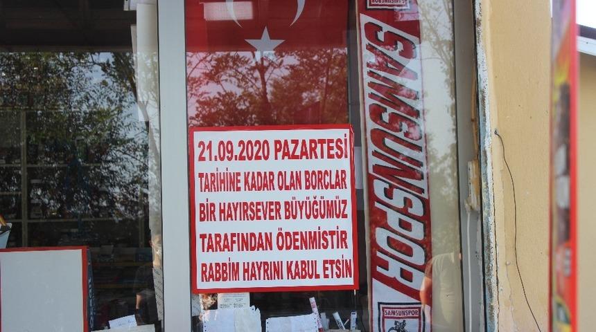 Gizemli hayırsever bor&ccedil;ları &ouml;dedi