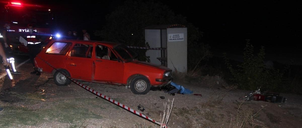 Manisa&rsquo;da otomobil ile motosiklet &ccedil;arpıştı: 1 &ouml;l&uuml;