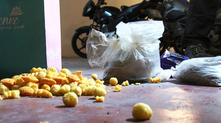 Cips paketinde uyuşturucu sevkiyatı!
