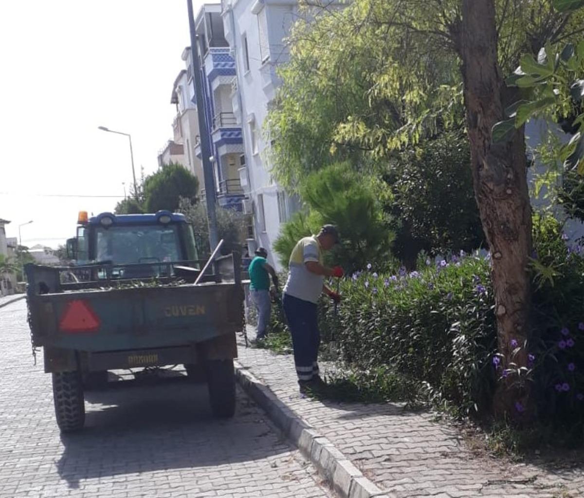 Didim&rsquo;de &ccedil;evre temizliği &ccedil;alışmaları devam ediyor