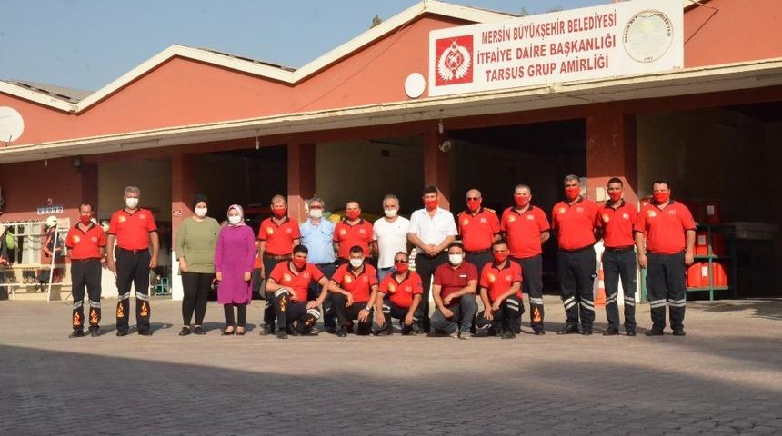 Tarsus&rsquo;ta itfaiye 8 ayda 646 olaya m&uuml;dahale etti