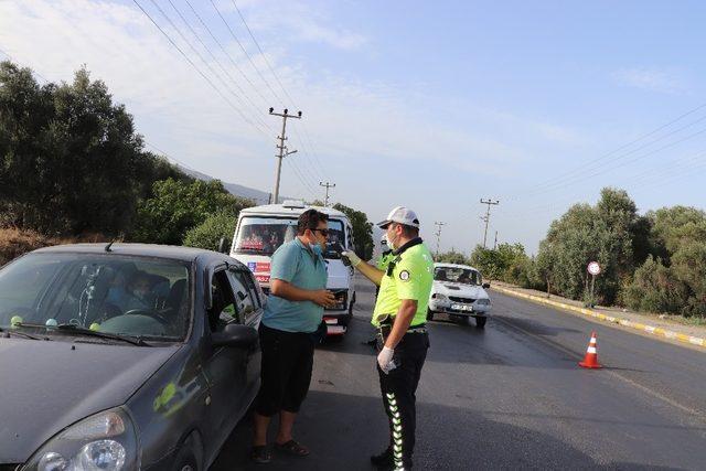 Bozdoğan’da Kovid-19 denetimleri devam ediyor