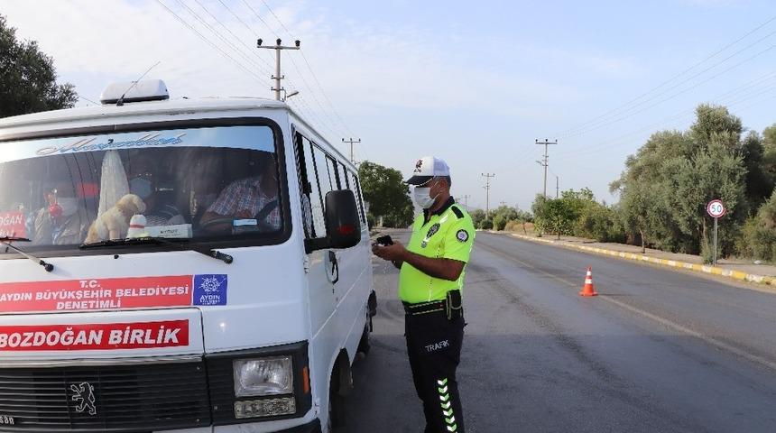 Bozdoğan&rsquo;da Kovid-19 denetimleri devam ediyor