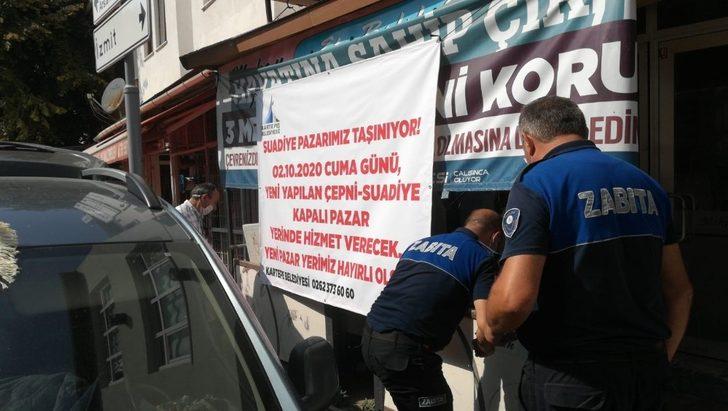 Suadiye pazarı yenikent çarşısında hizmete başlıyor G3