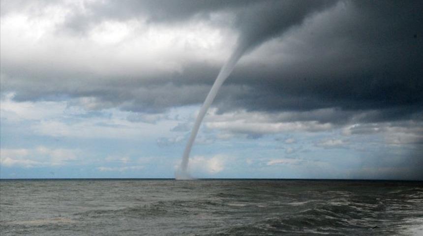 KKTC’de panik yaratan hortum