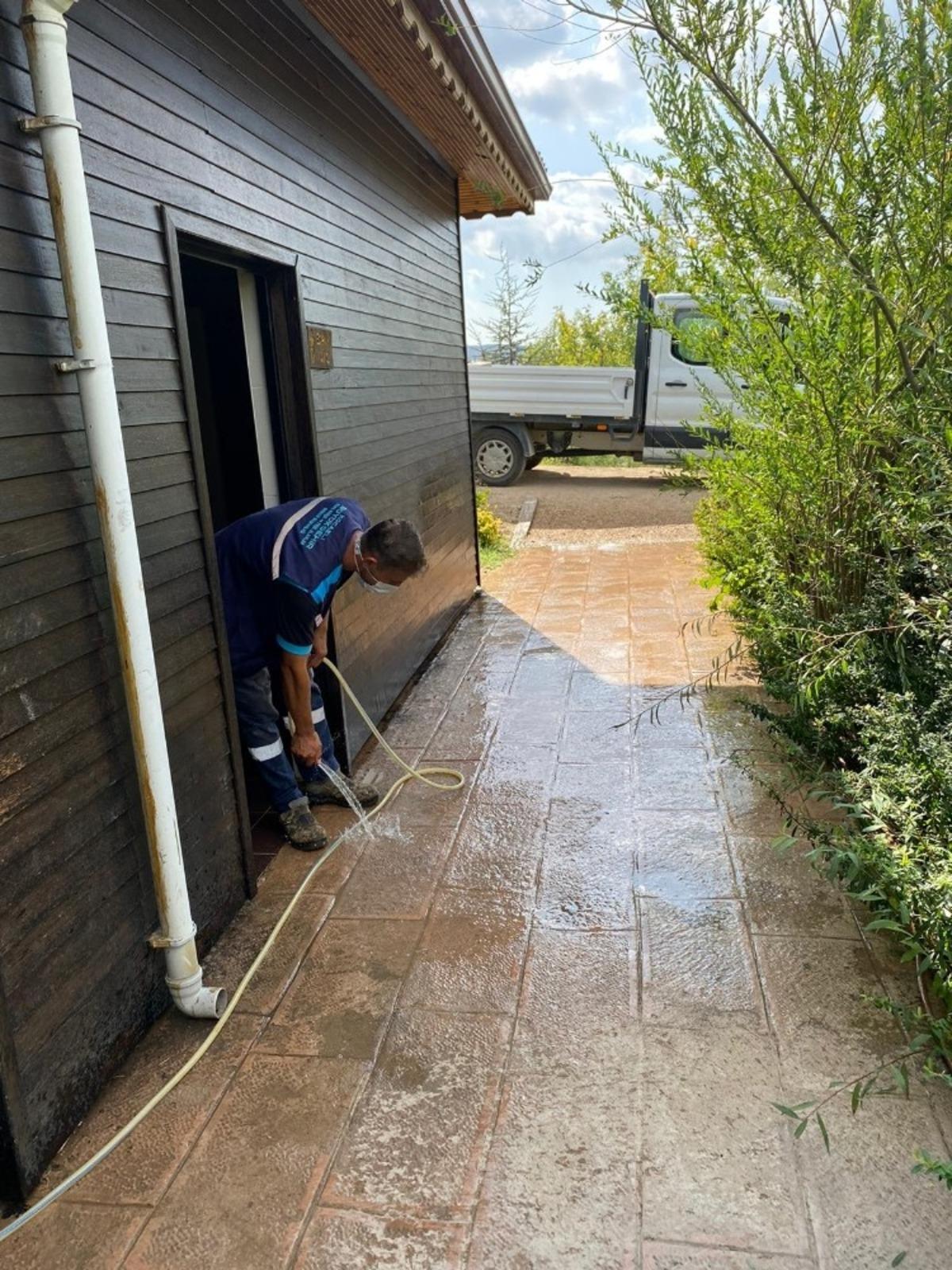 Gebze&rsquo;de mesire alanlarında temizlik