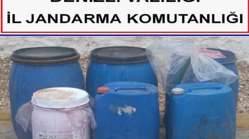 Denizli&rsquo;de bin 300 litre ka&ccedil;ak i&ccedil;ki ele ge&ccedil;irildi