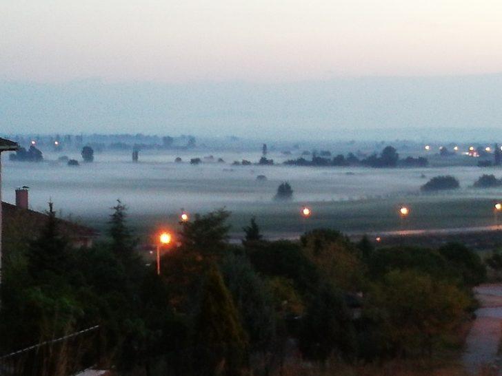 Manyas ovası sisle kaplandı G3