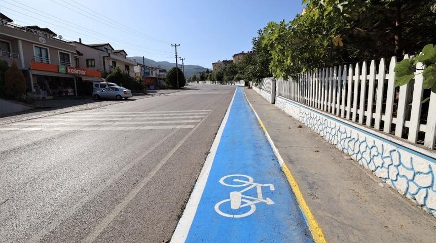 Başiskele&rsquo;de bisikletlilere g&uuml;zel haber