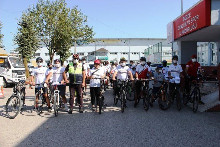 Düzce’de bisiklet turu düzenlendi G1