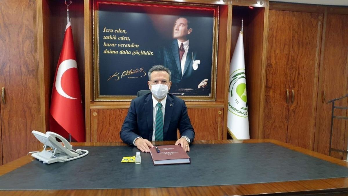 Vali Aksoy, &ldquo;Pandemiyi hep birlikte yeneceğiz&rdquo;