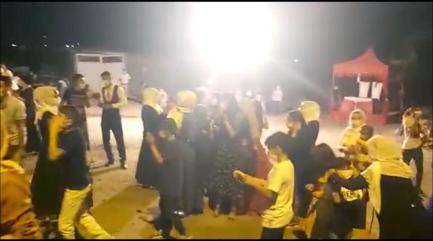 Kına gecesindeki 28 kişiye 31 bin 536 TL ceza!