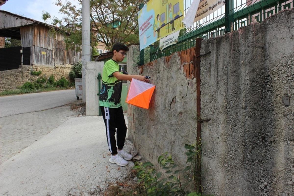 D&uuml;zce&rsquo;de Oryantiring yarışması d&uuml;zenlendi