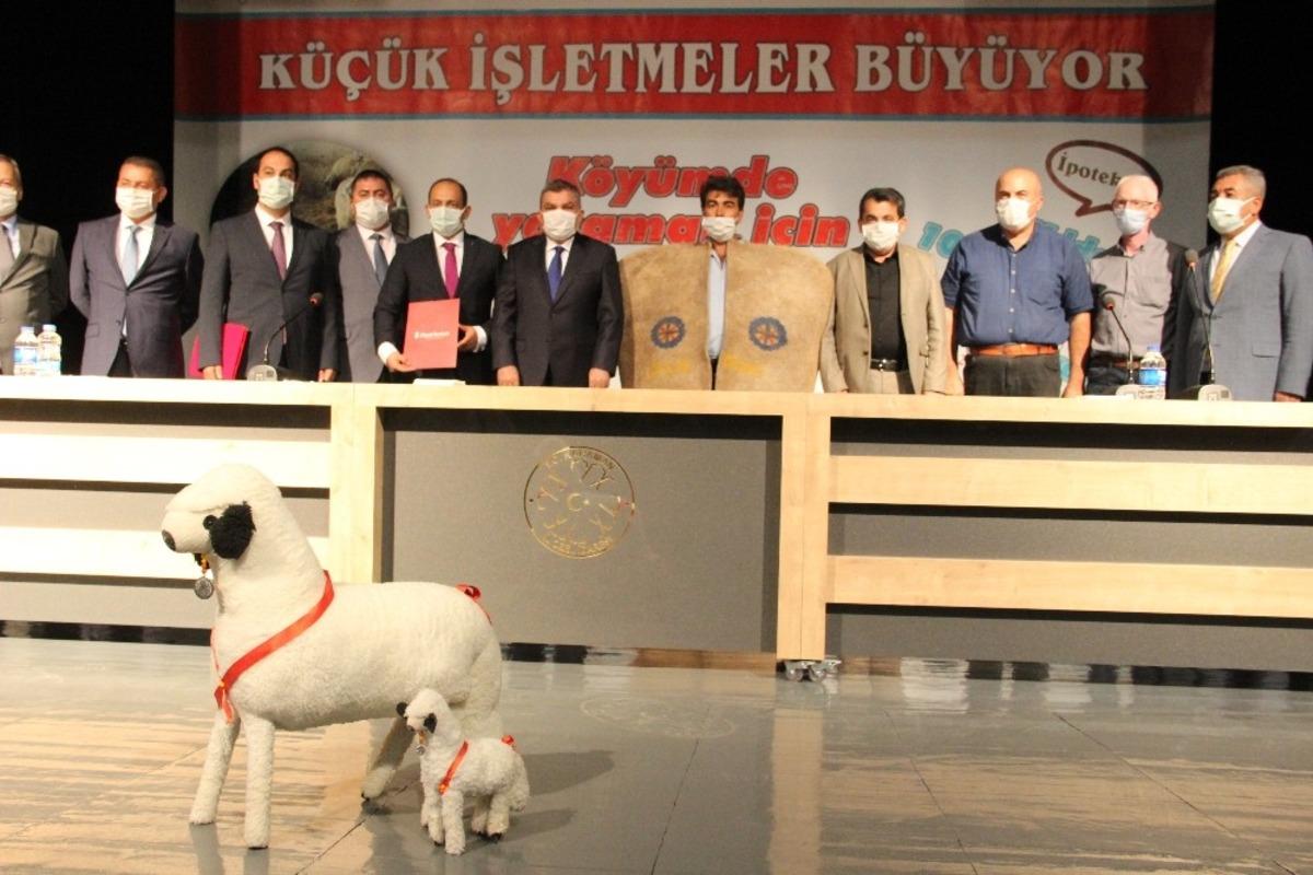 Karaman&rsquo;da hayvancılık projesinin protokol&uuml; imzalandı