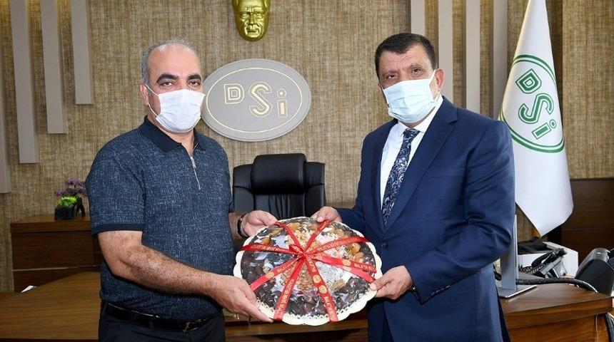 Gürkan, Bölge Müdürü Dündar’ı ziyaret etti