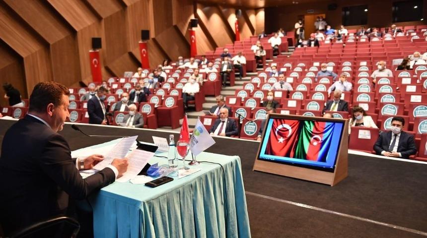 Balıkesir B&uuml;y&uuml;kşehir Meclisi&rsquo;nden Azerbaycan&rsquo;a destek