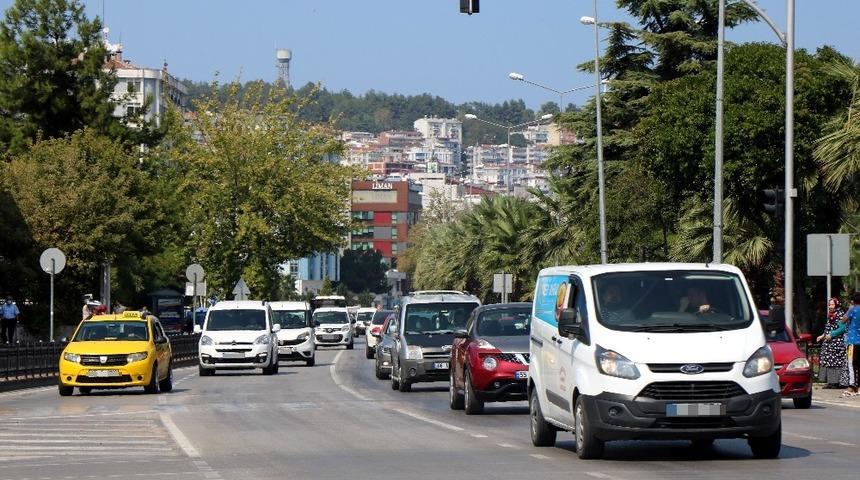 Samsun&rsquo;da trafiğe kaydı yapılan her 2 ara&ccedil;tan 1&rsquo;i beyaz renk