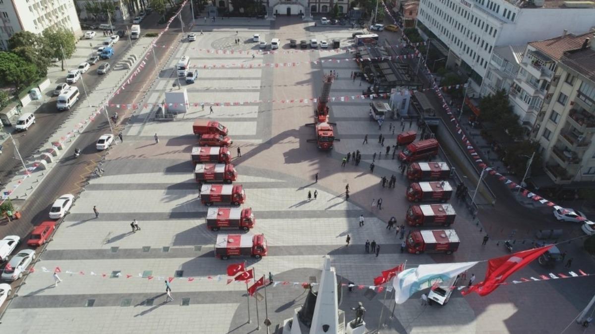 Manisa&rsquo;da itfaiye filosuna 10 yeni ara&ccedil;