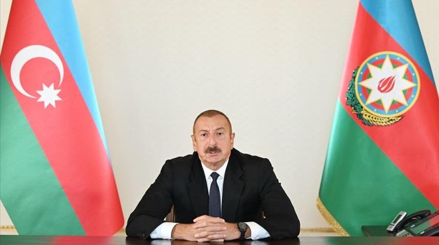 Azerbaycan Cumhurbaşkanı İlham Aliyev: Ermenistan'ın Türkiye ile sınır güvenliğini Rus askerleri sağlıyor