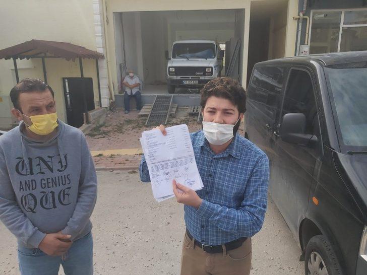 Çekme payına yapılan araba garajına yıkım için geldiler G3