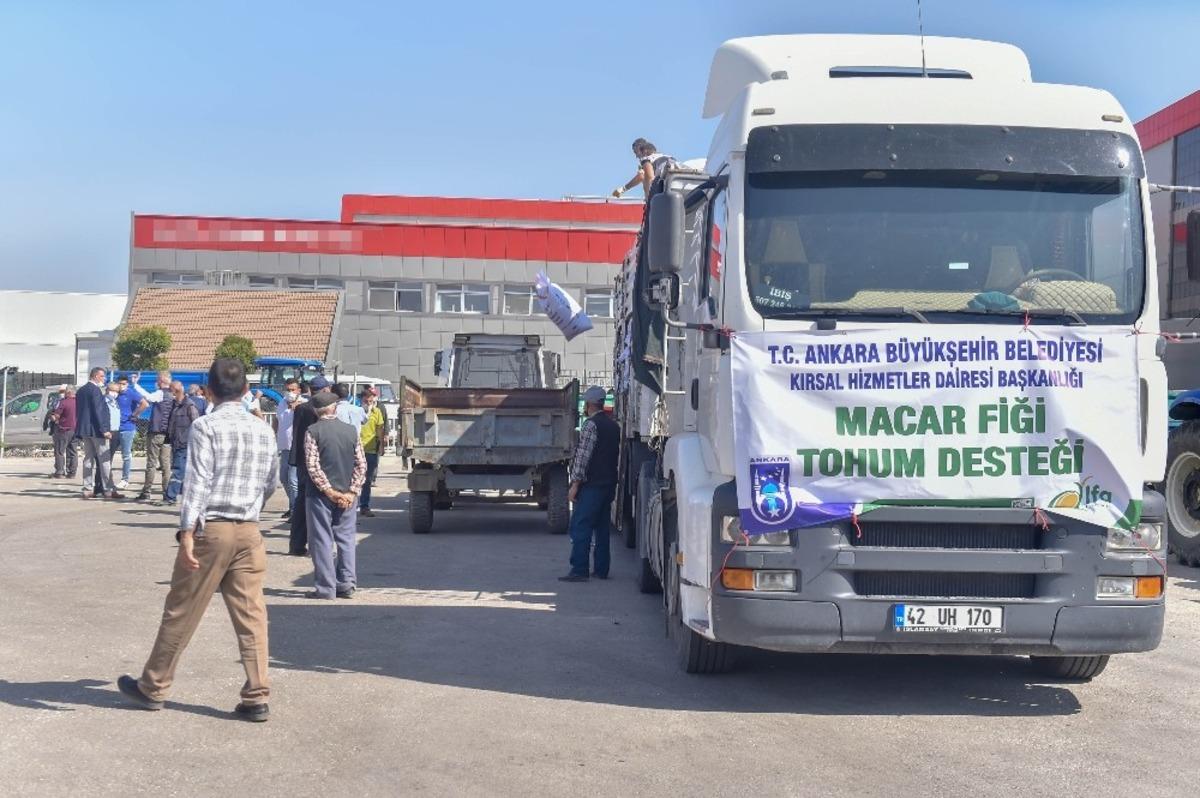 Başkentte 25 il&ccedil;enin toprağı tohumla buluşuyor