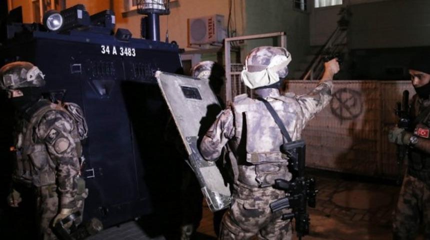 İstanbul'da ter&ouml;r &ouml;rg&uuml;t&uuml; DEAŞ'a y&ouml;nelik eş zamanlı operasyon başlatıldı