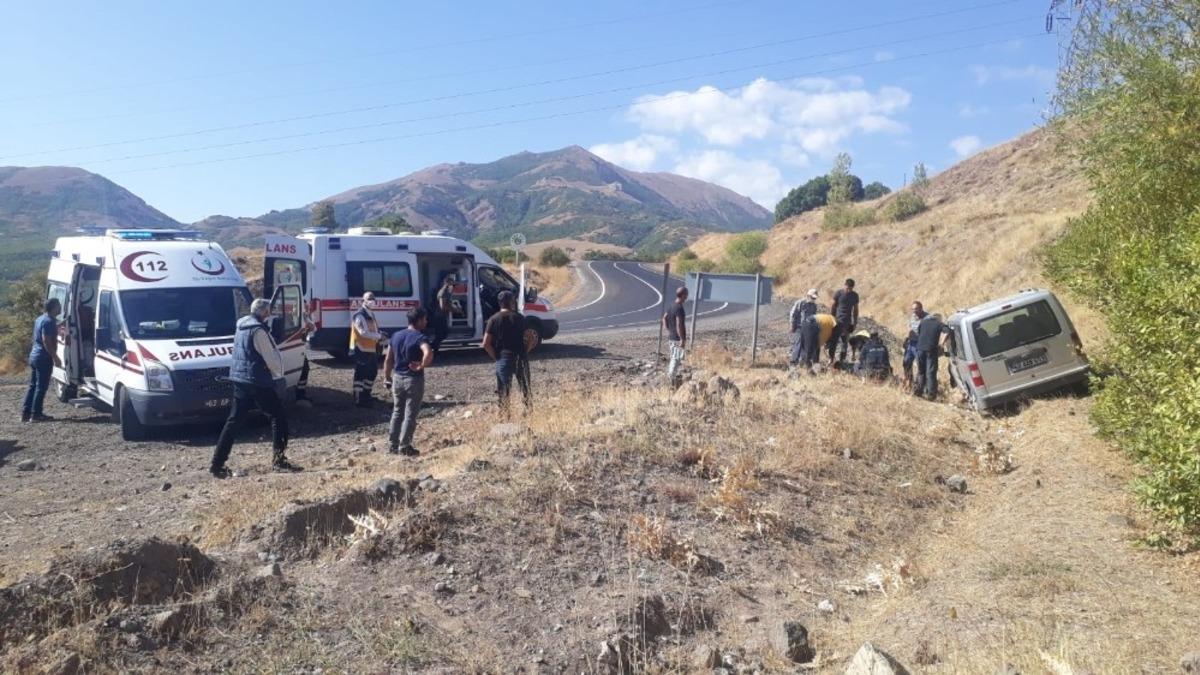 Tunceli&rsquo;de trafik kazası: 4 yaralı