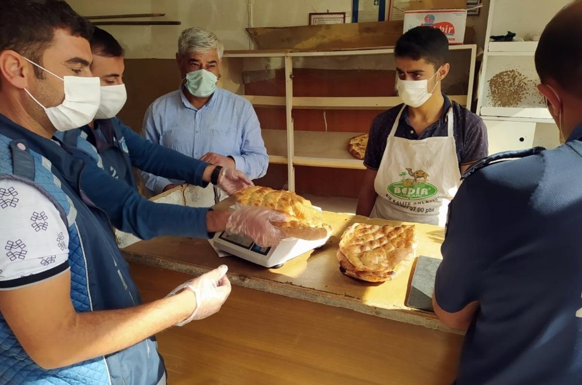 Zabıta ekiplerinden fırın denetimi