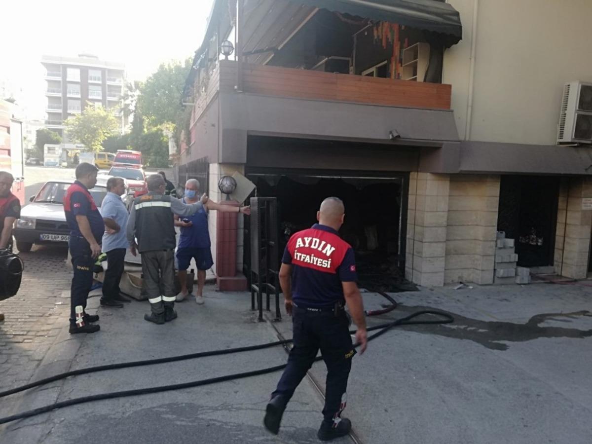 Depo yangını korkuttu