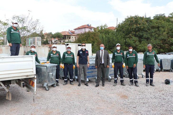 Yahşihan’da çöp konteynerleri yenilendi G1
