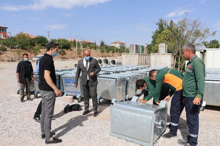 Yahşihan’da çöp konteynerleri yenilendi G2