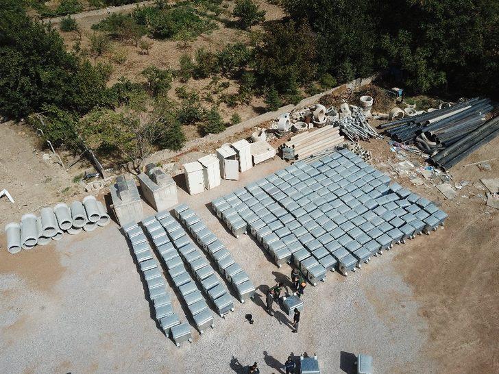 Yahşihan’da çöp konteynerleri yenilendi G3