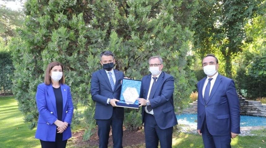 Edirne heyeti Tarım ve Orman Bakanı Pakdemirli’yi ziyaret etti