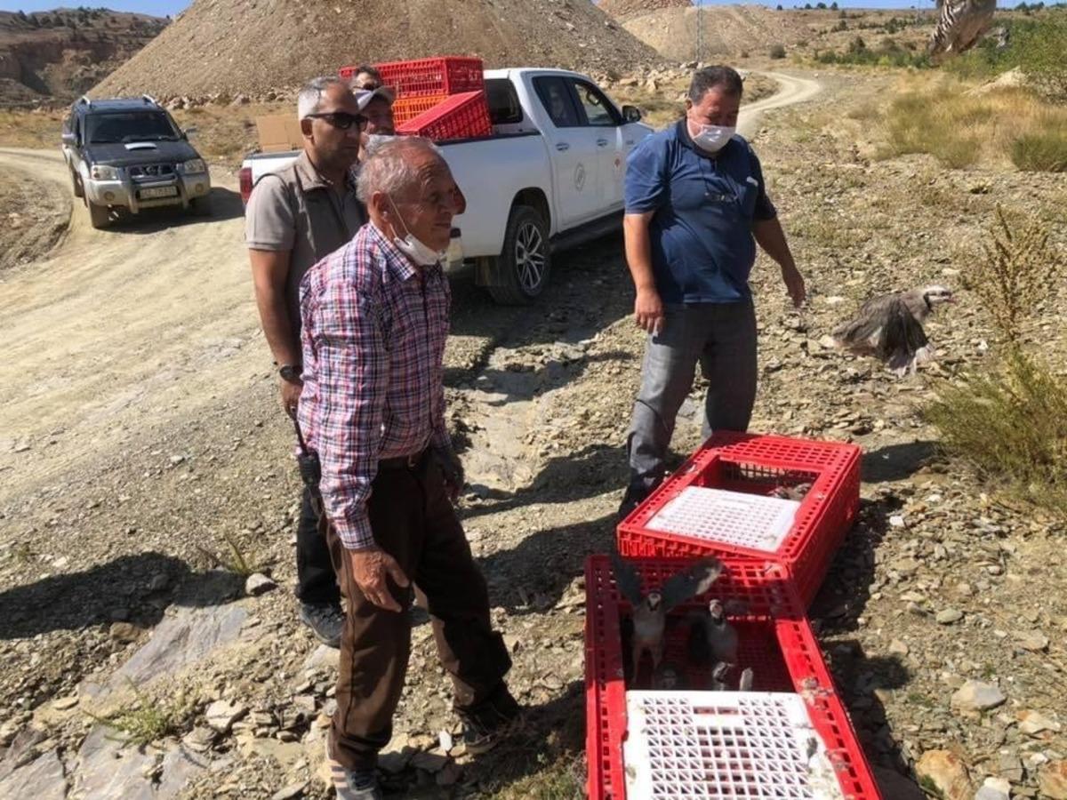 H&uuml;y&uuml;k&rsquo;te doğaya 500 kınalı keklik daha salındı