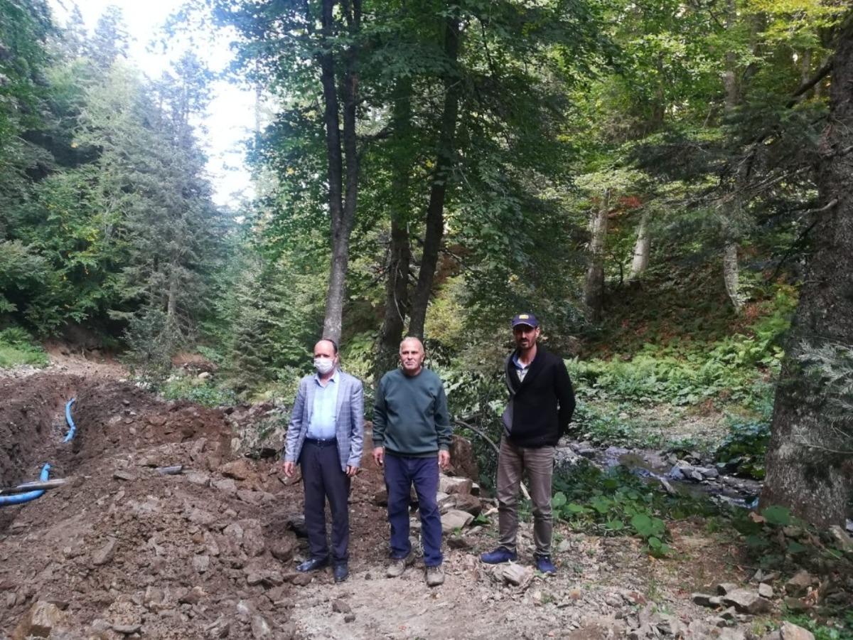 Boz&uuml;y&uuml;k&rsquo;te grup k&ouml;ylerinin su sıkıntısı &ccedil;&ouml;z&uuml;me kavuşuyor